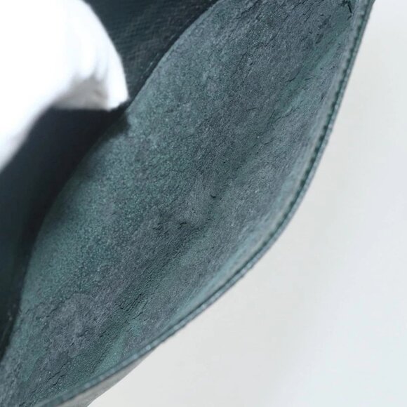 LOUIS VUITTON Taiga Baikal Clutch Bag Epicea - Picture 13 of 15